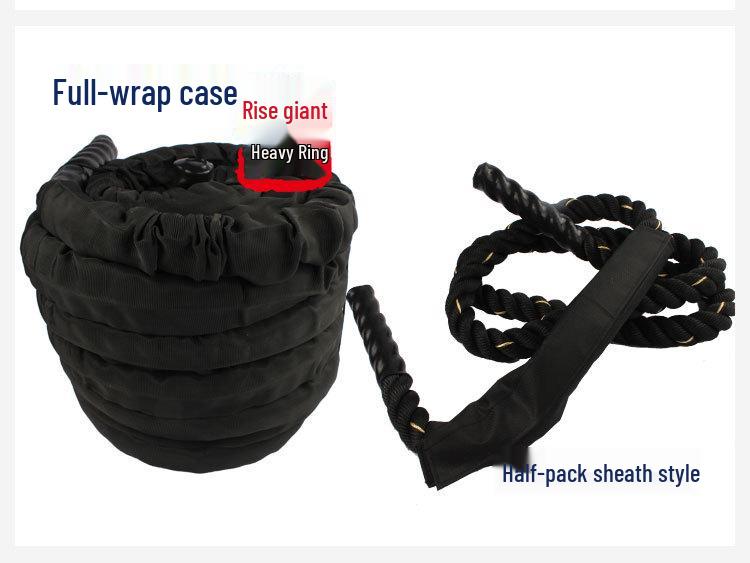 Giant Ring Professional UFC MMA Fitness Battle Rope for Explosive Power Training