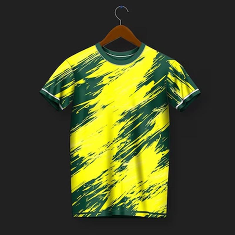 3D Printed Badminton Sports T-Shirt For Men Training Suit Pattern Tees Summer Oversized Round Neck Tops Short Sleeves T Shirts