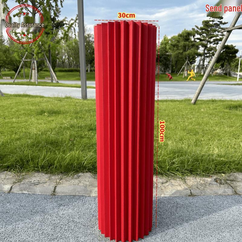 Wedding & Event Origami Dessert Display Stand - Round Foldable Columns for Cakes and Ornaments