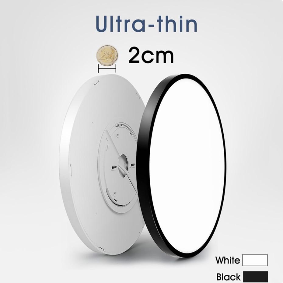 Kulaté LED stropní světlo led světla pro pokojovou ložnici Stropní lampy Svítidlo Ultratenké LED stropní světlo pro obývací pokoj