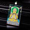 Exquisite A-Grade Jadeite Dragon Pendant: High-Clarity Ice Species God of Wealth Amulet