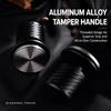 Stainless Steel Espresso Tamper Ripple Base Coffee Impact Tamper New Spring Loaded Coffee Tamper