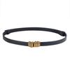 Waist Adjustable Elegant Belt For Women Featuring Stylish Pressure Lines Ideal For Blazers And Skirts