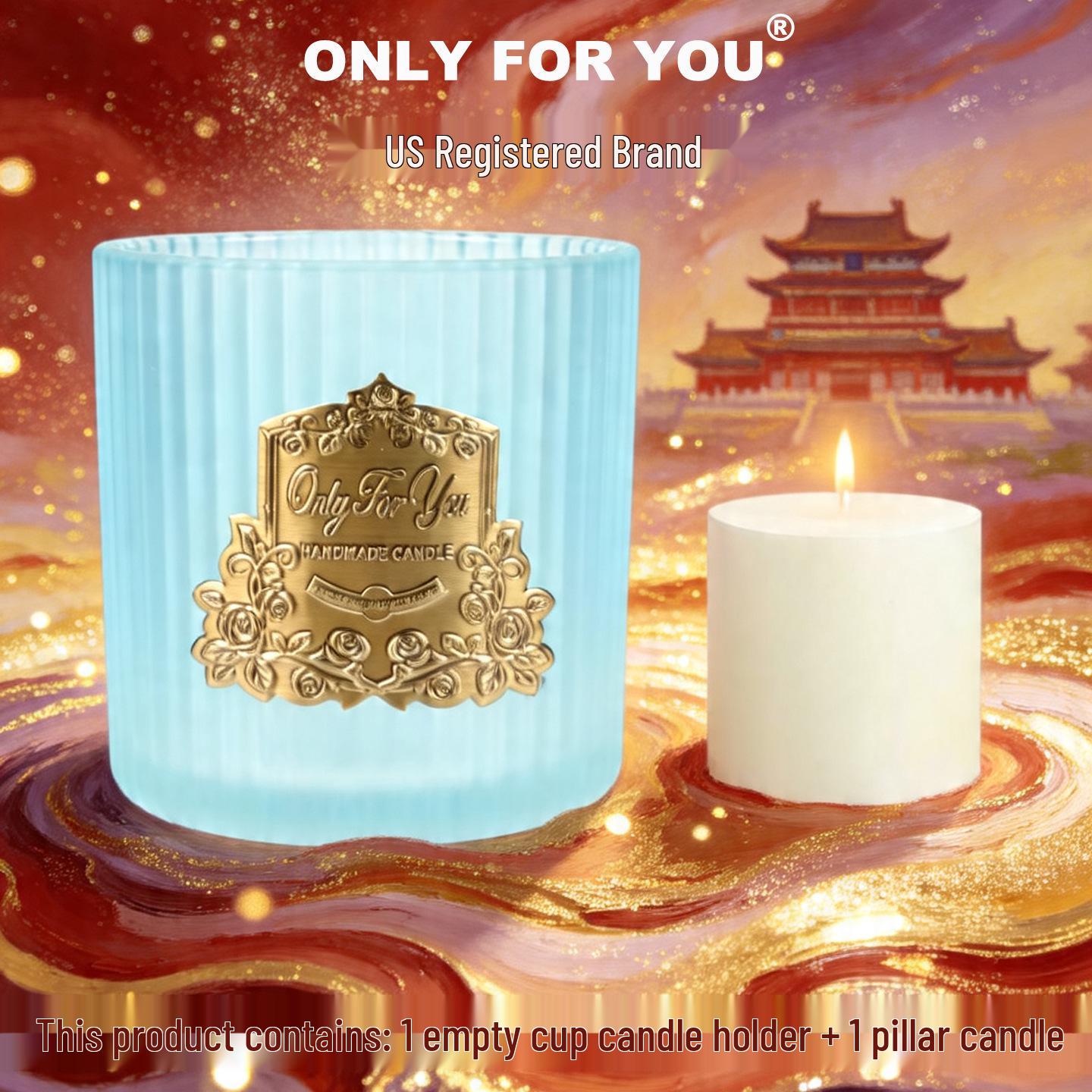 Tiffany Blue Essential Oil Aromatherapy Candle - US Brand, Perfect for Birthdays, Souvenirs, and Decorative Ambiance