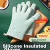 Jekero Five-Finger Thick Heat-Resistant Gloves, Insulated Anti-Scalding Gloves, for Kitchen, Microwave Oven, Baking, Oven-Specific, Thickened Non-Slip