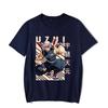 New Anime Uzui Tengen Print Short Sleeves Fashion Round Neck Men Woman Cotton T-Shirt Summer Casual Tees