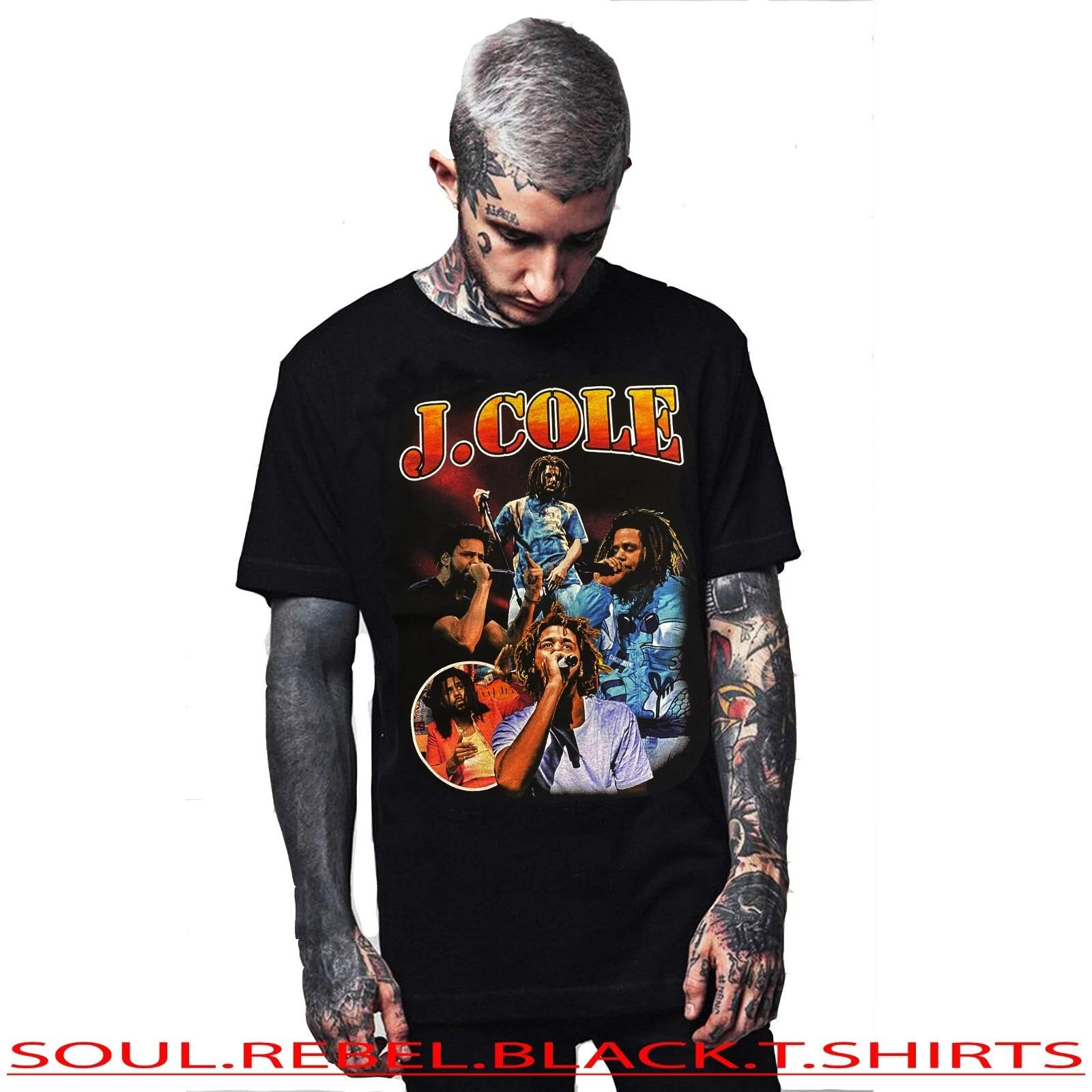J COLE RAP HIP HOP BLASCK T-Shirt Men s SIZES L