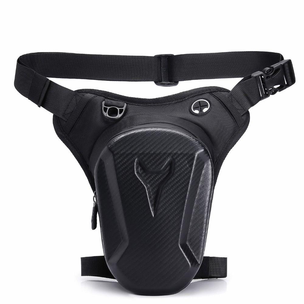 Hard Shell Waist Pack 3-in-1 Rider Bag Crossbody Bag Motorcycle Leg Bag Cycling