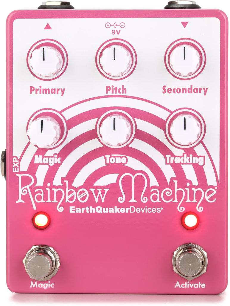 EarthQuaker Devices Rainbow Machine V2 polifoniskā toņa modulācijas ģitāras efektu pedālis