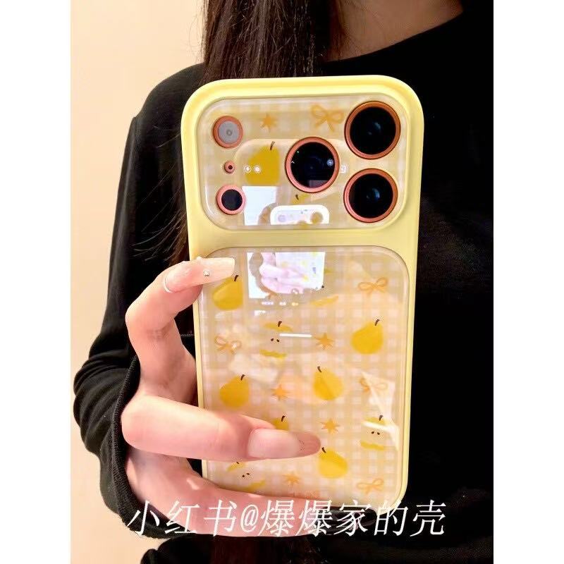 Applicable To Apple Iphone17promax Strawberry Pear 16pro Korean 15 Niche 14ins Anti-drop Mobile Phone Case