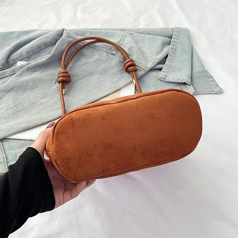 Stilvolle und geräumige Beuteltasche, Schultertasche, Unterarmtasche für den täglichen Gebrauch, mehrfarbige Retro-Umhängetasche für Damen