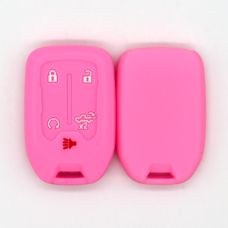 High-quality shockproof key cover, suitable for Chevrolet GMC intelligent five-button pickup series car key bag