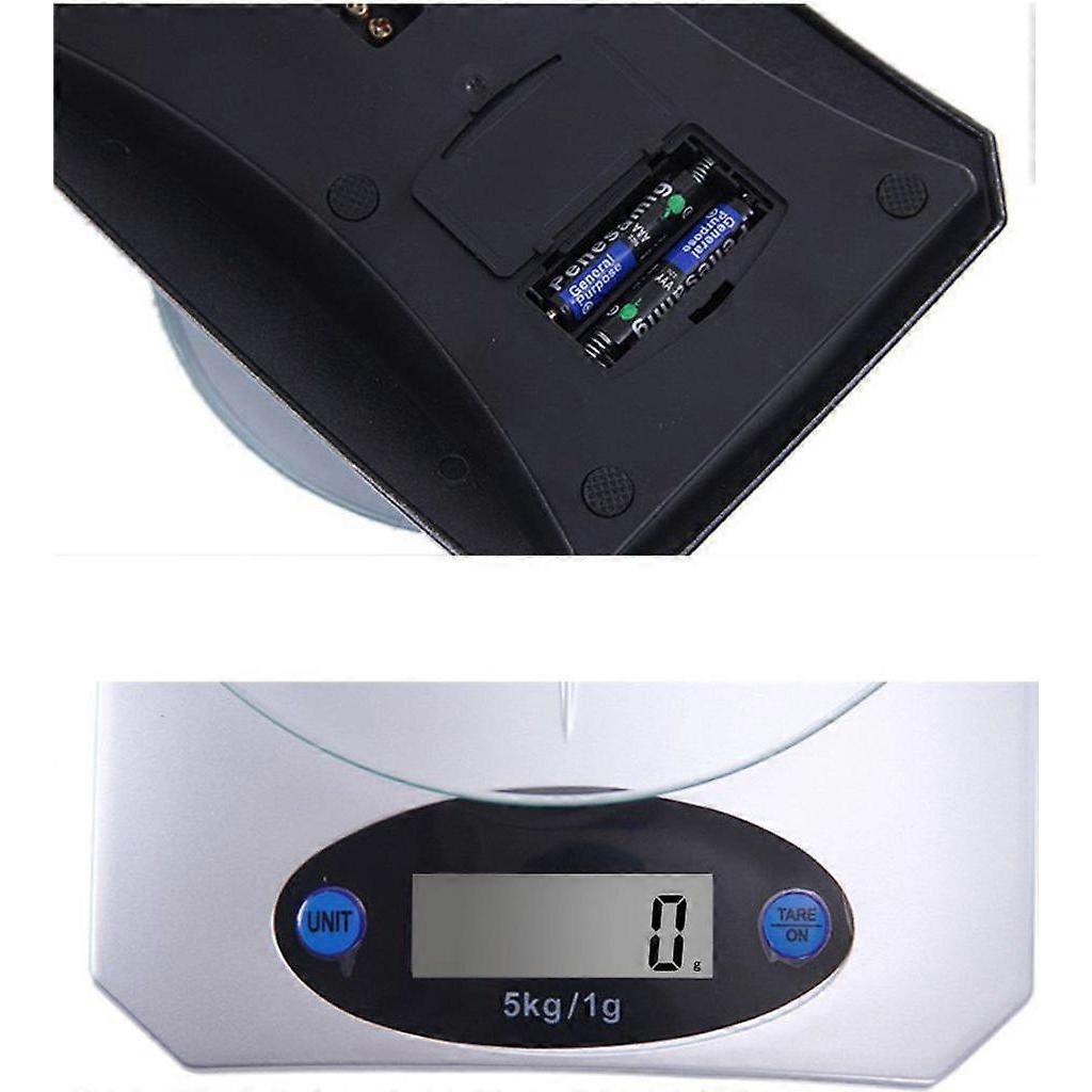 Digital Kitchen Scale, Up To 5 Kg, with LCD Display Electronic Scale Fine Scale Digital Scale Precision Alphabetical Scale