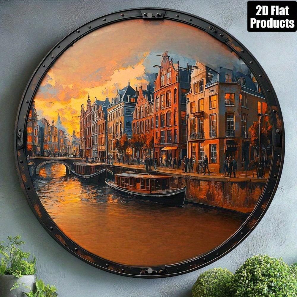 

2D Flat Metal Sign, Hanging Decorative Accessory