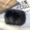 Fashion Lady Real Fox Fur Scarf Girls Warm Soft Knit Good Elastic Real Fox Fur Headband Brand Genuine Fox Fur Ring Scarves