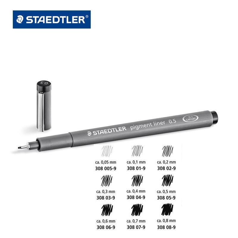 STAEDTLER 308 Waterproof Technical Pen for Drawing, Line Art, and Sketching 0.5mm