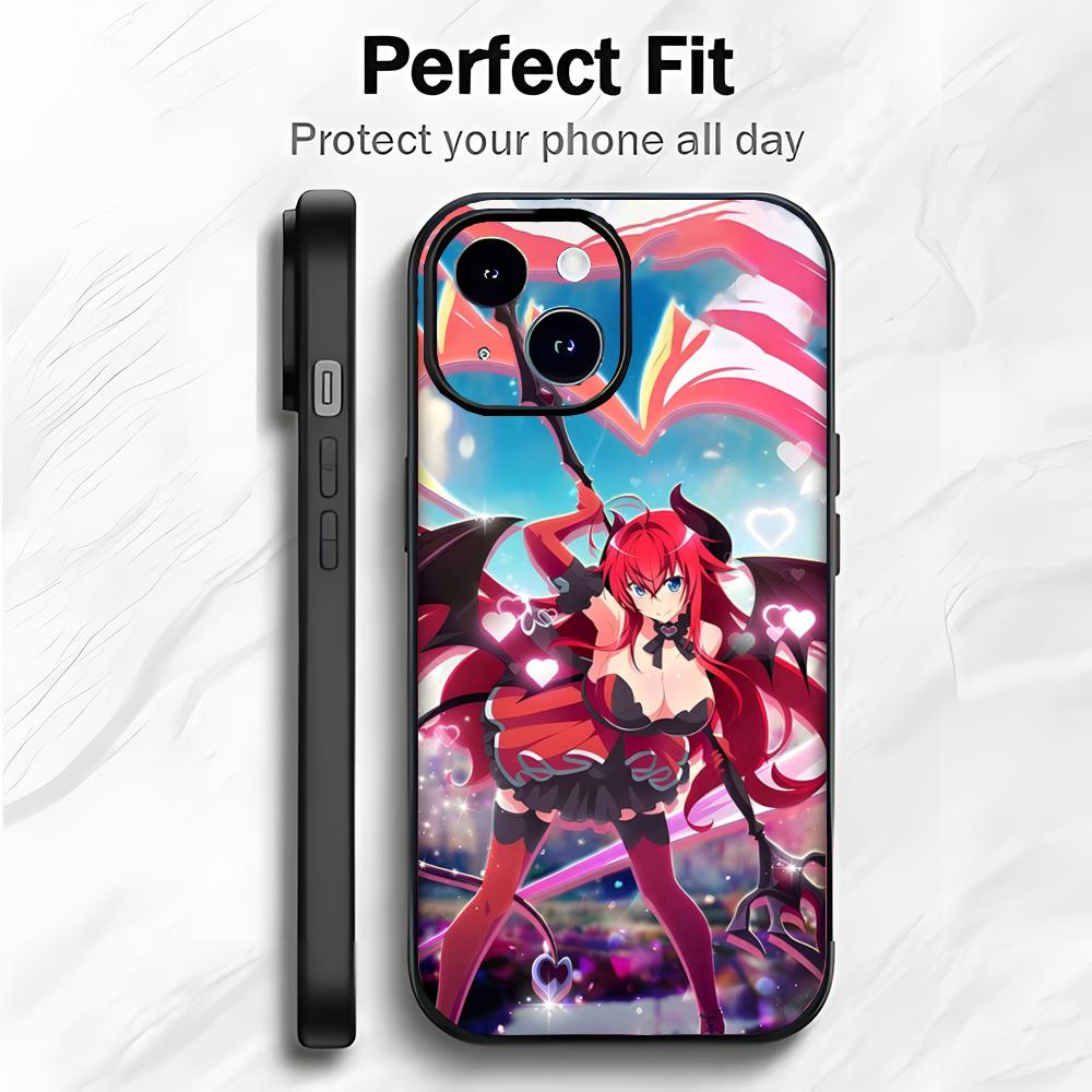 

Fantasy Japanese Anime H-High School DxD Phone Case Phone Case Soft Packaging Lightweight For iPhone17 16 15 14 13ProMax iphone12promax
