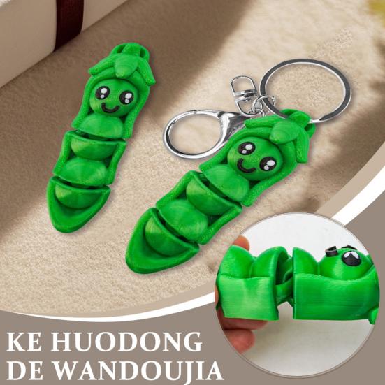 1/2/3Pcs Cartoon Outdoor Pattern Exquisite Shape Keychain Decoration