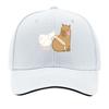 Cute Capybara Pelican Animal Meme Illustration Sandwich Baseball Cap Sun Cap Outdoor Workouts Hat