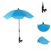 Beach Chair Parasols Stroller Umbrella, Adjustable Child Stroller Umbrella Clamp 360° Tear Resistant for Travel Patio Outdoor