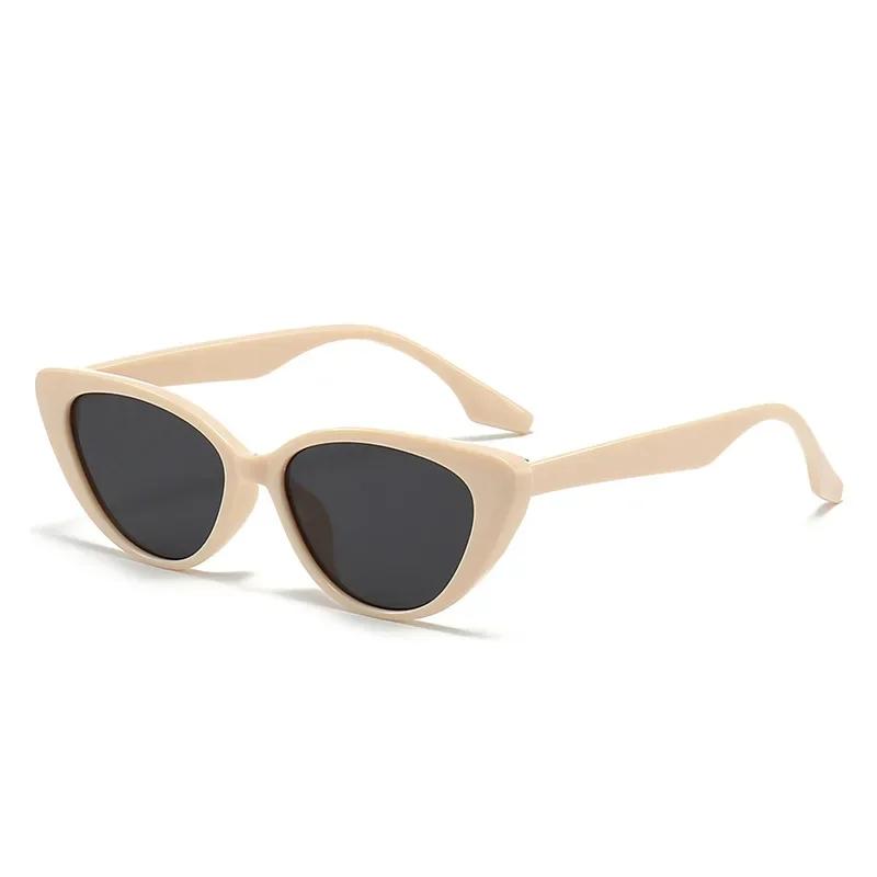 Vintage Cat Eye ladies Sunglasses Vintage Small Frame Sun Glasses For Men Luxury  Design Outdoor Eyewear UV400