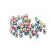 50-400Pcs 3-12mm Colorful Acrylic ABS Imitation Pearl Bead Loose Spacer Beads for DIY Bracelet Necklace Jewelry Making Supplies