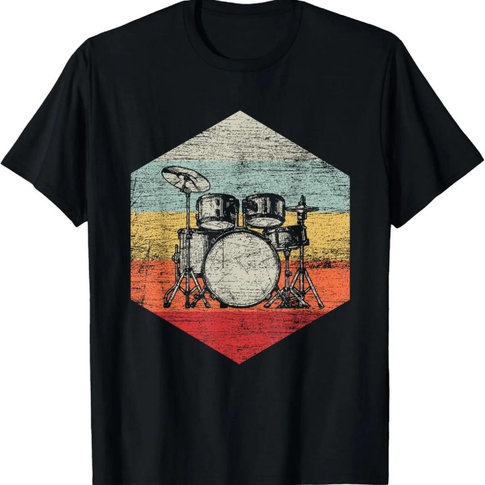 

Musical Instrument Musician Drummer Gifts Drums T-Shirt XXXXXL чёрный