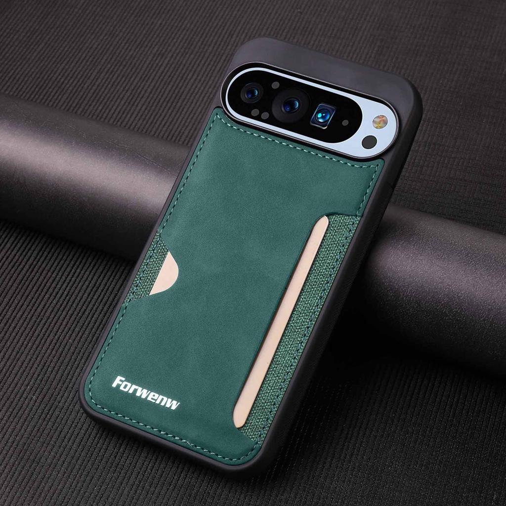 Compatible with Pixel 10 Pro XL integrated card slot phone case, Pixel 9A back cover, iPixel 10 Pro protective case