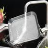 Vintage Korean Style Stainless Steel Tray Snack Dessert Fruit Cake Bread Steak Tray Creative Restaurant Display Dinner Plates