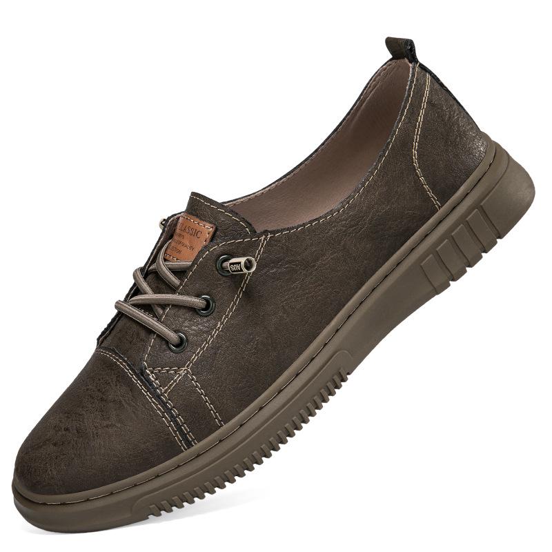 Men s Summer Mesh Breathable Slip-On Casual Shoes 39 хаки