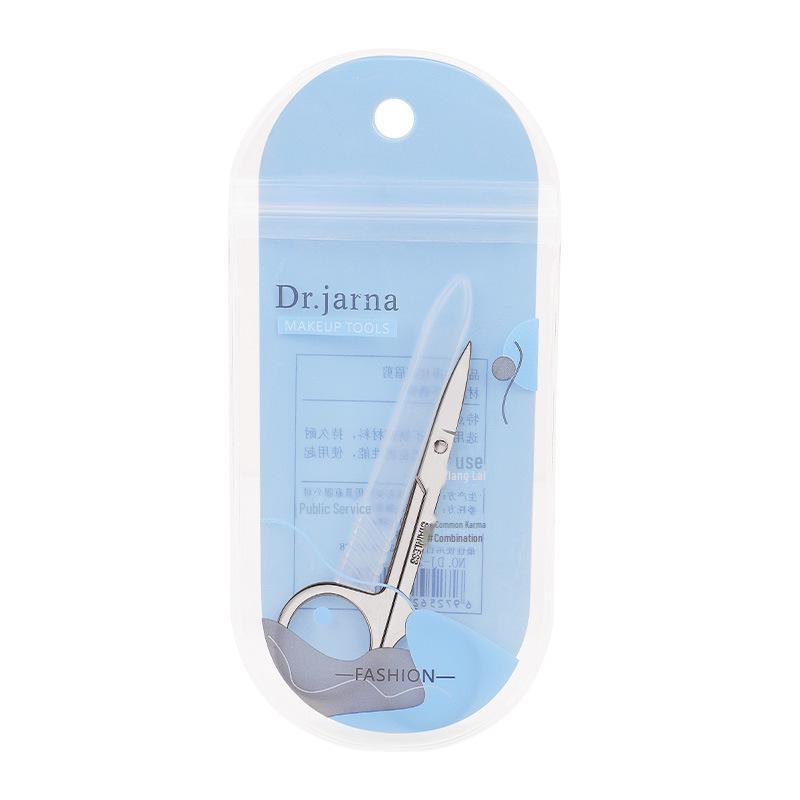 Tijiana Stainless Steel Eyebrow & Nose Hair Scissors: Grooming Tool for Eyebrows, False Eyelashes, and Double Eyelids.