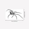 Simple And Stylish Dark Babes Y2K Stars Spider Arm Tattoo Sticker