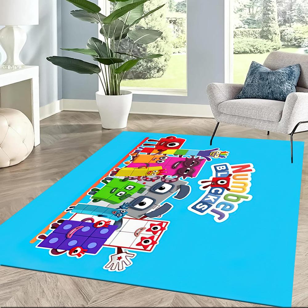 Numberblocks Floor Rug Office Rug Perfect For Decorate Room Balcony Foyer Bedrooms Antislip Rug Office Home Decor Perfect Birthdaychristmas Gift Idea
