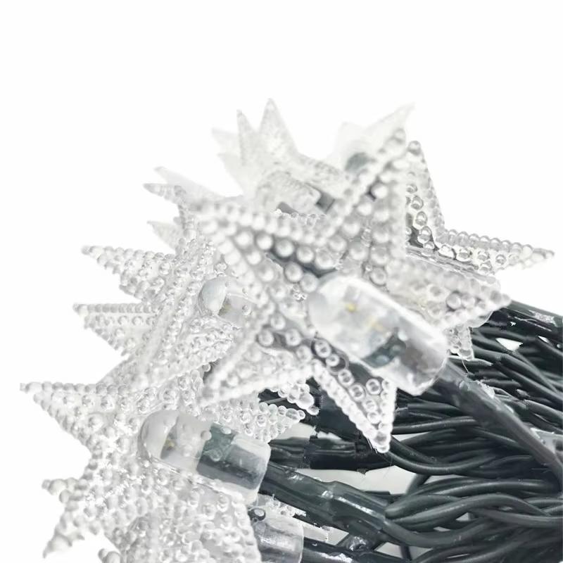 LED Star fairy Solar Lamp Power LED String Fairy Lights Solar Garlands Garden Christmas Wedding Decor For Outdoor