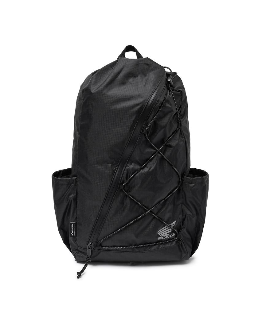 Phyps Motorcycle Original Wing Logo Half Mesh Bag Black