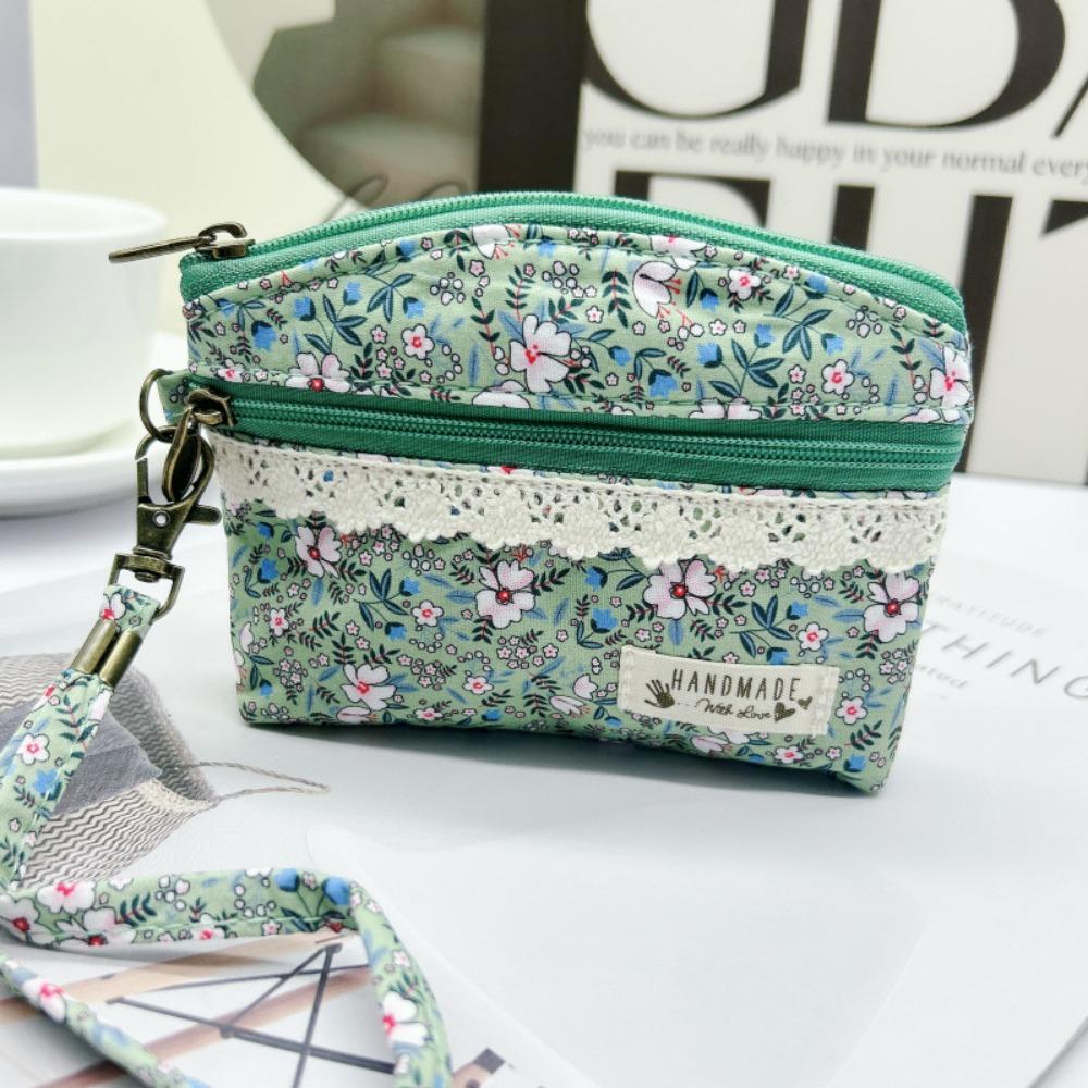 Cute Waterproof Coin Bag Simple Multi-function Purse Short Zipper Wallet