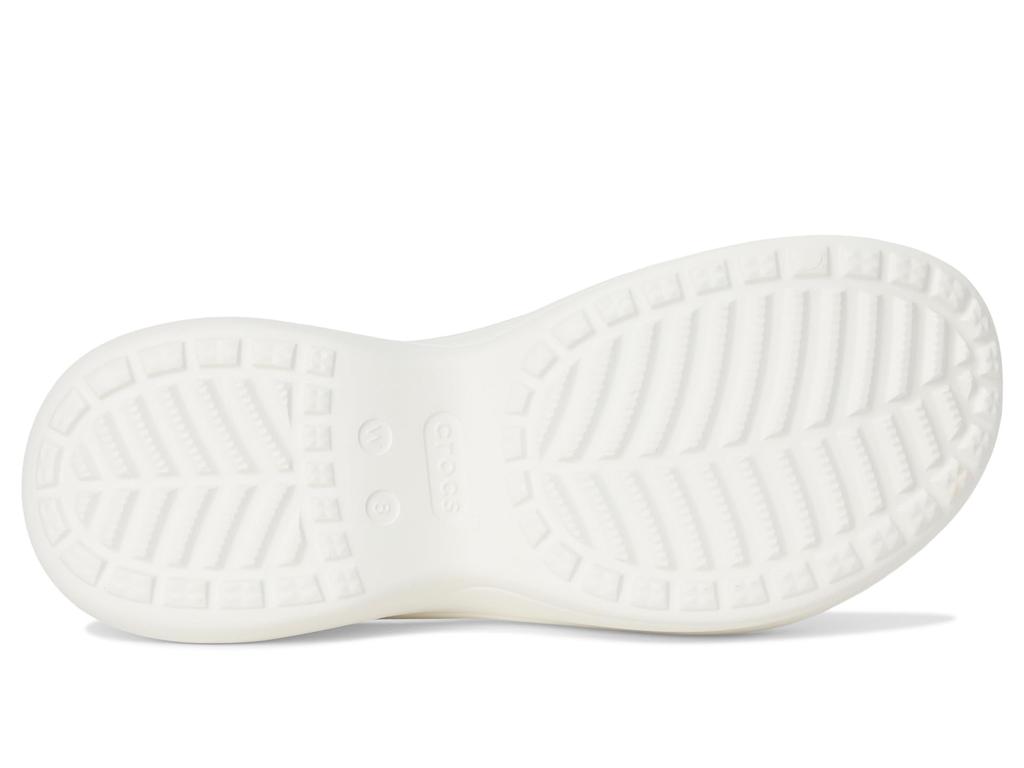 Crocs Bay 22cm Slides, White,