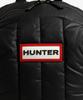 Hunter [Unisex] Intrepid Puffer Large Backpack - Black/Red Box Logo
