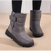 Women Boots 2025 Winter Shoes Woman Waterproof Snow Boots Winter Warm Fur Botas Mujer Korea Style Black Ankle Boots For Women