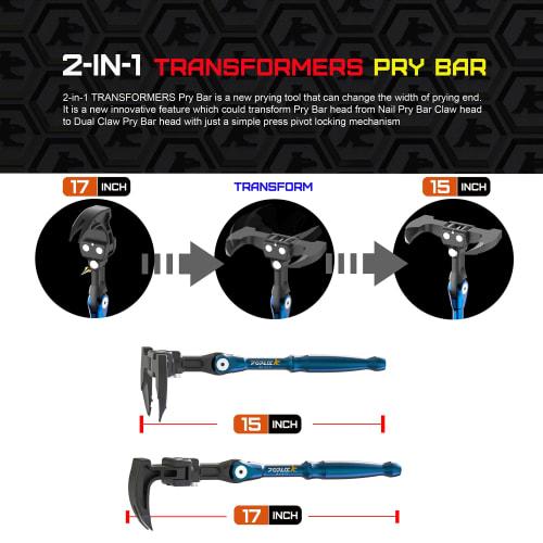 Large 965mm Crowbar with Adjustable Angle, Perfect for Blacksmiths, Kajiya Nail Pullers, Interior Decor, Woodworking, Demolition, Disaster Preparednes