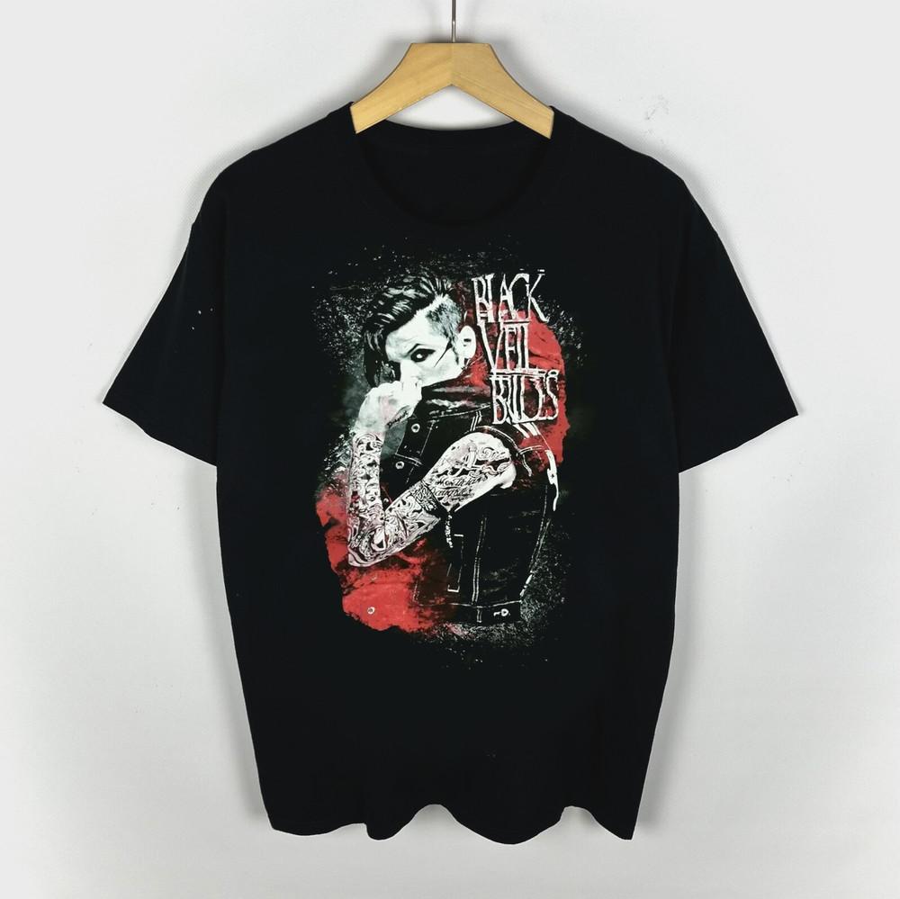 Винтажная футболка с участником Black Veil Brides S-5XL NE198 Унисекс XL