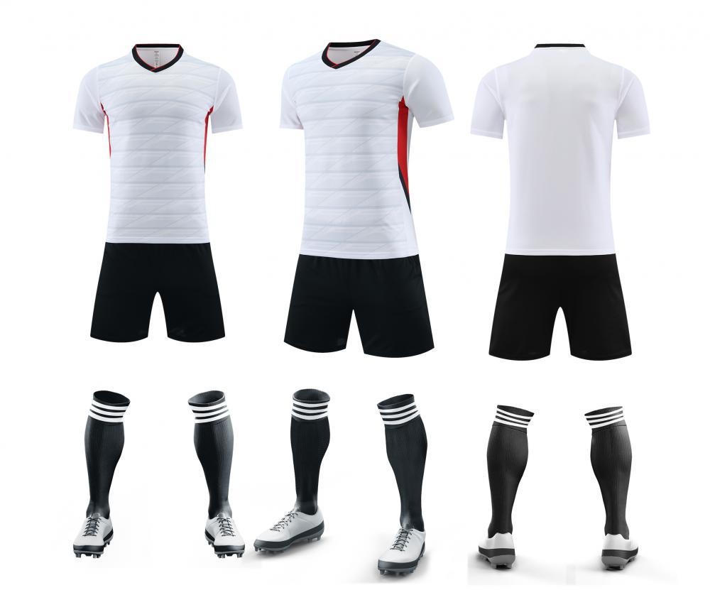 Soccer sets, quick-dry short-sleeve adult and children's sports jerseys, training camp competition uniforms, factory in stock, 15 styles