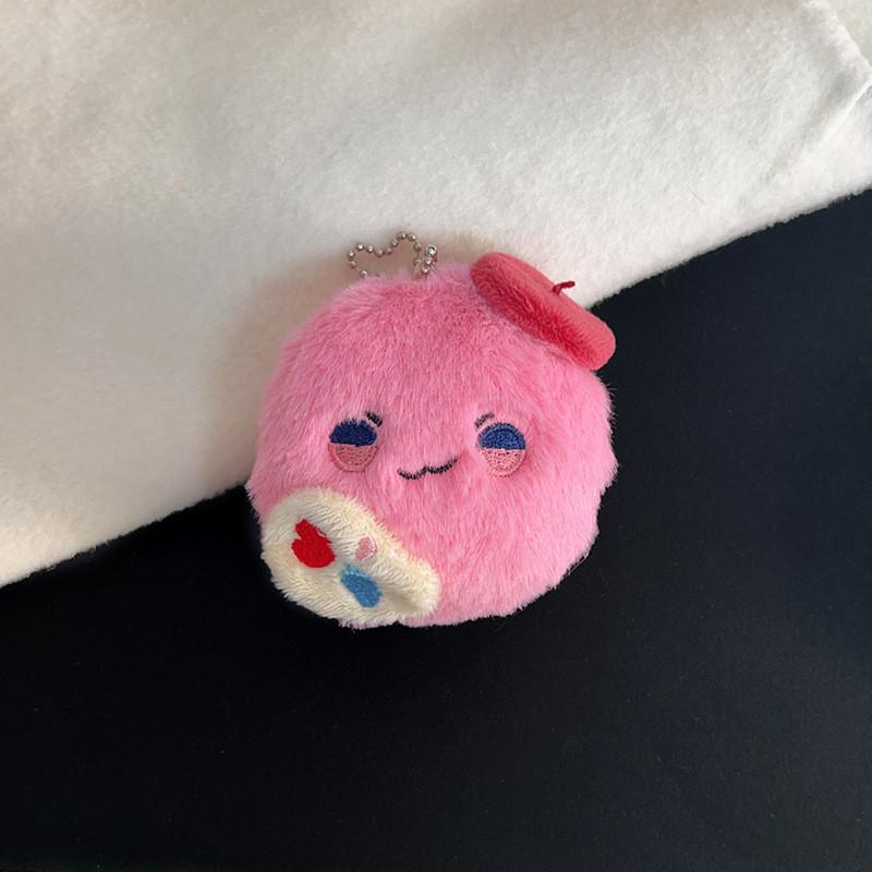 Creative Love And Deepspace Character Plush Bag Charm With Soft Short Pile For Kids And Collectors