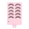5 Pairs Flared Manga Lashes Wispy Faux Mink Lashes Hot Wet Eyelash  Eye Makeup
