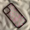 Modische Pinke Kleine Liebesherz Handyhülle Für iPhone 17 Pro 15 16 14 13 12 11 XR XS Max 7 8Plus Niedliche Glücksbringer Klare Harte Abdeckung