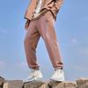 Jordan Comfortable Mid-Rise Drawstring Knit Sports Pants Men Bottoms Light-Brown FV7254-223