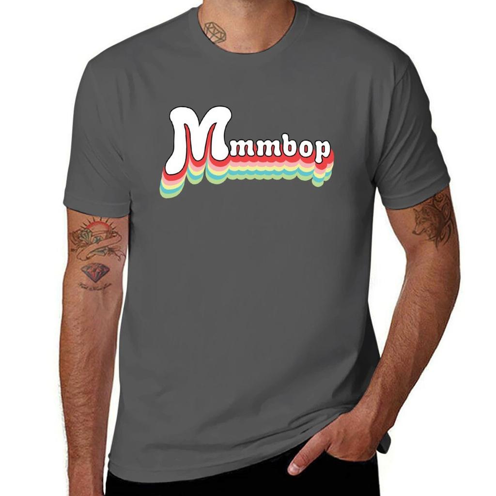 Mmmbop Colorful T-shirt T Shirts For Man Cotton Funny Cotton T Shirts High Quality T Shirts For Man Graphic Tees T-shirt