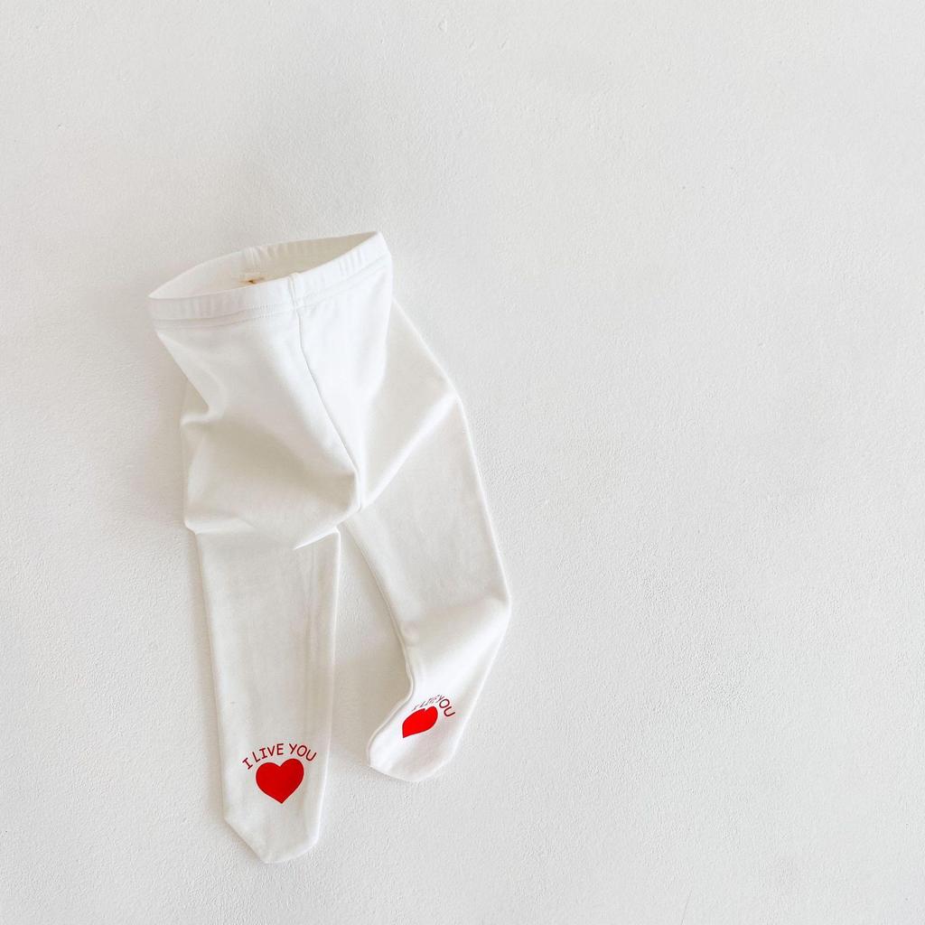 Colanți de bumbac cu flori drăguțe de desene animate pentru bebeluși, toamna 2024