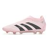 Seamless Fly-Woven Football Shoes Without Straps And Feet, Natural Lawn Ag Spikes, Leather Feet, Boys And Girls, Adolescent Training