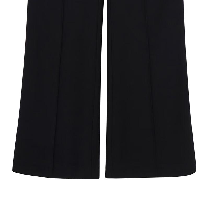 Less 2024 Autumn Merino Wool Flare Trousers